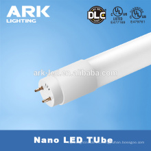 El UL DLC enumeró el tubo llevado Nano T8, el tubo dual compatible con la luz del tubo de 10w T8 de 170 lm / w